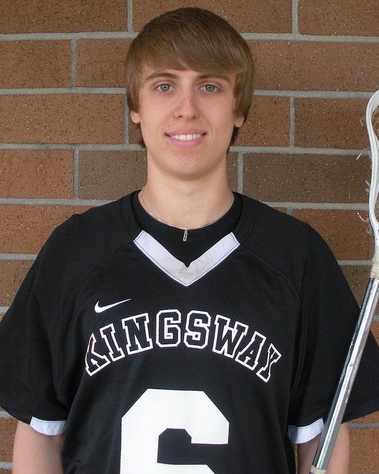Prairie High senior Tyler Preston plays for the King's Way lacrosse team.