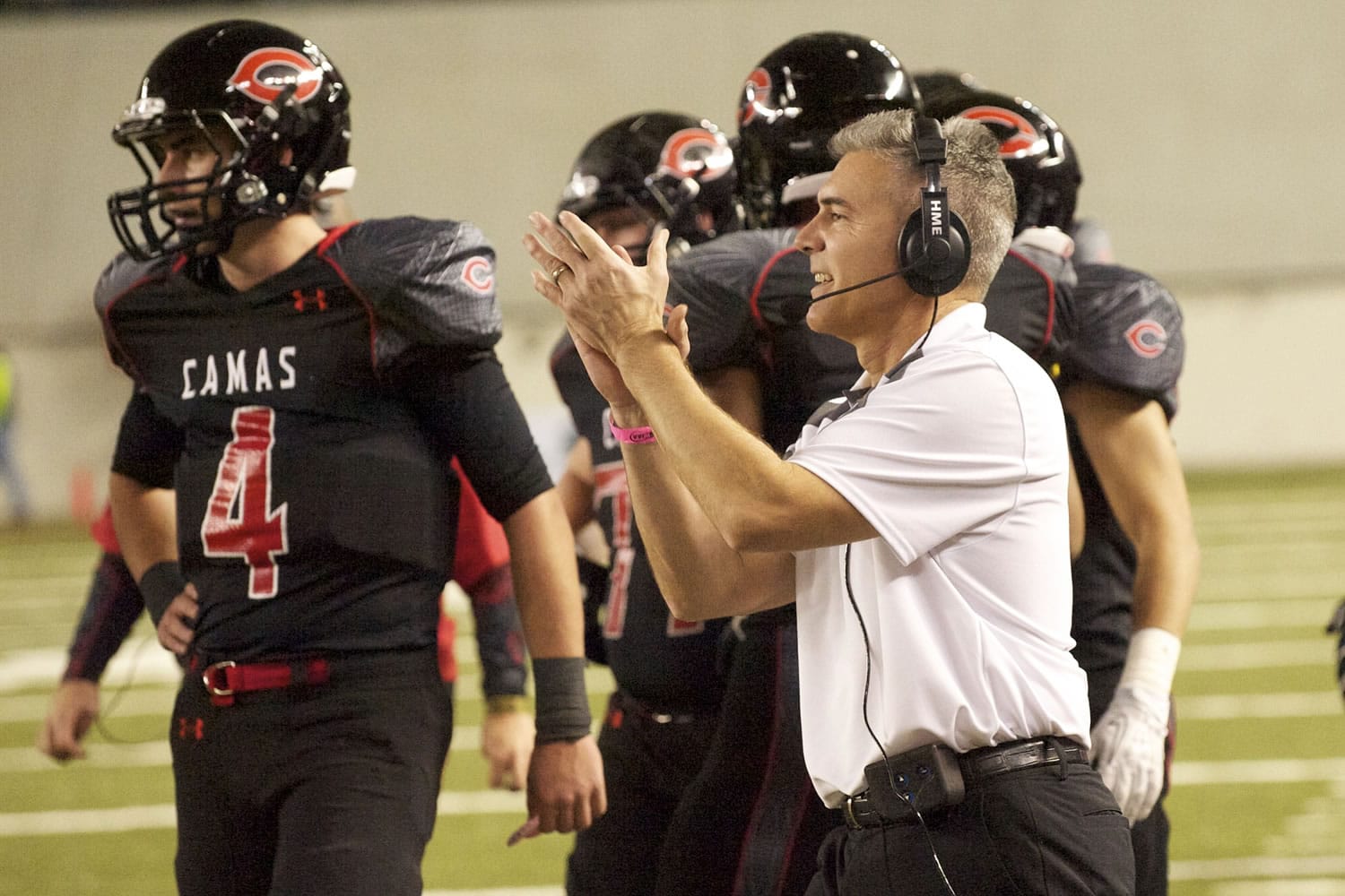 Camas High School head football coach Jon Eagle was cleared of wrongdoing Thursday by WIAA district directors in a recruiting case.