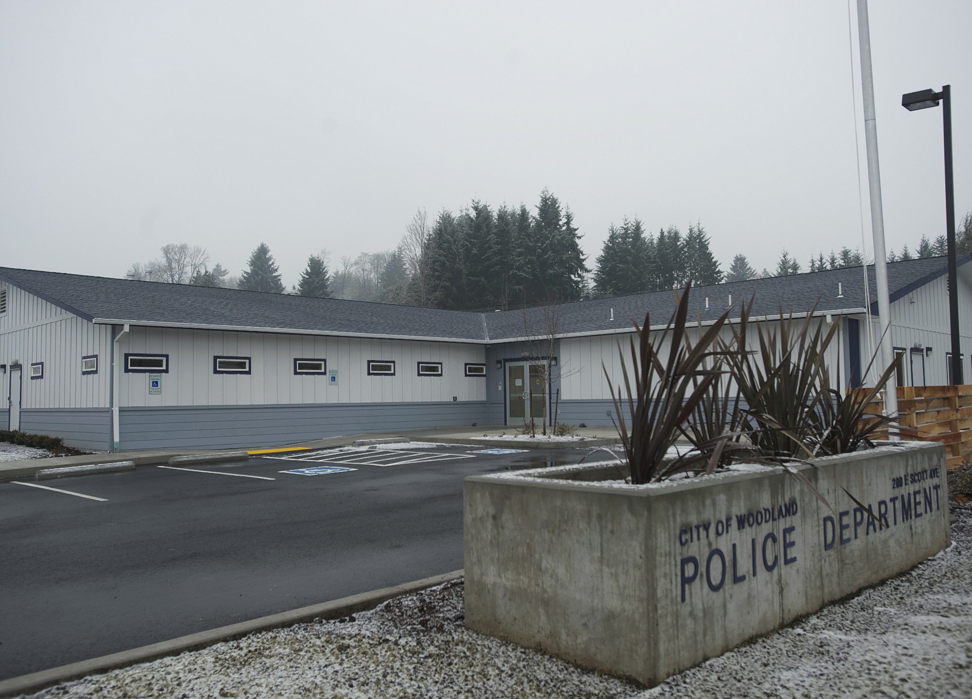 The Woodland Police station opened in 2013.