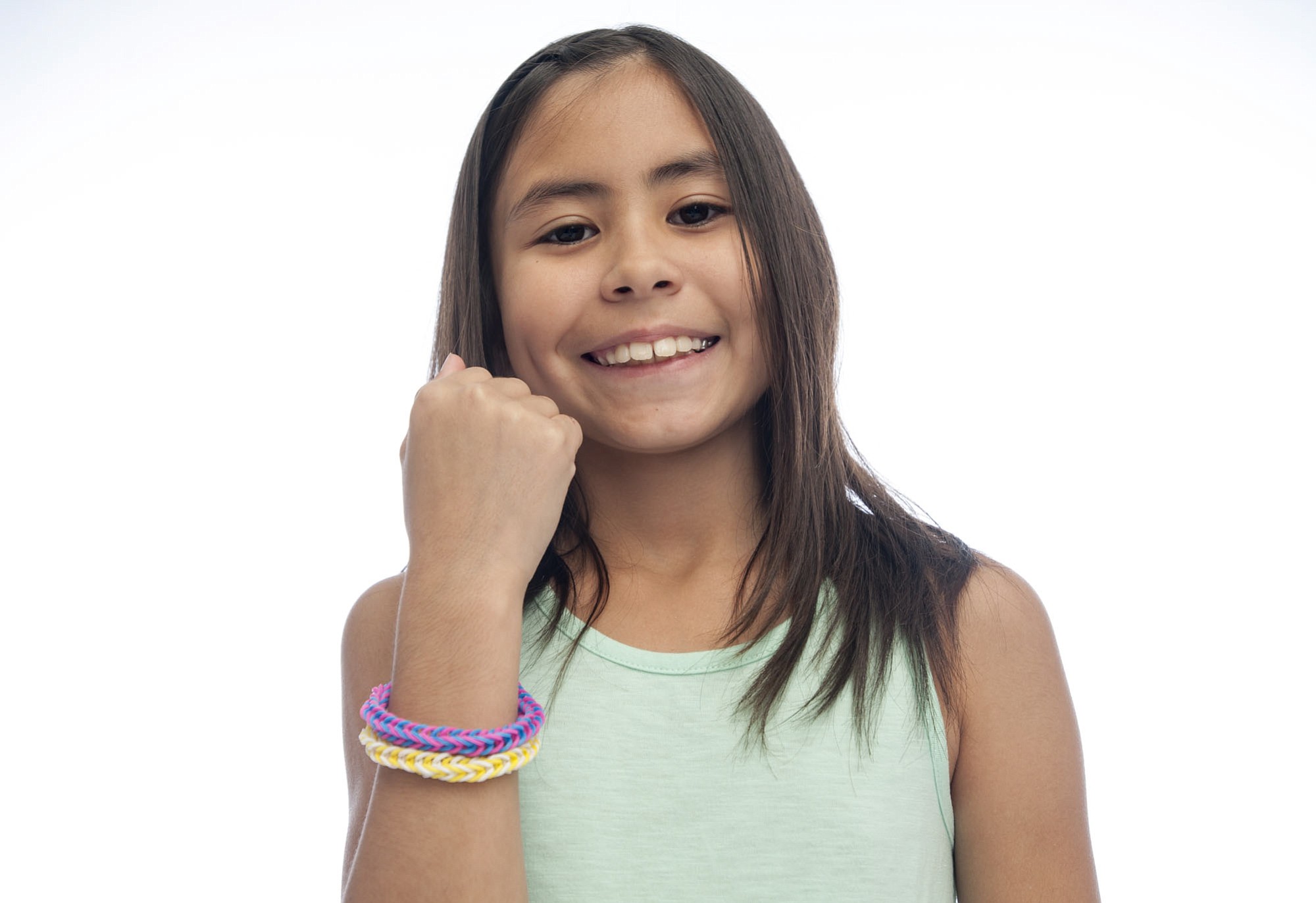 Lexi Vo, 9, made and sold bracelets, donating the $134 she raised to Silver Star Elementary School's Family Community Resource Center backpack program.