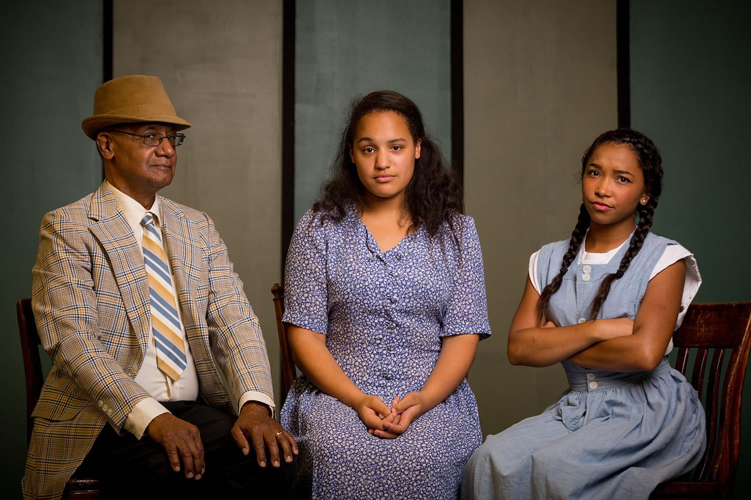 Philip Bowles, from left, Elena Mack and Kiara Gaulding are among the stars of &quot;Crumbs From the Table of Joy.&quot; The show will be presented in August by Serendipity Players, which also wants to recruit 20 local teens for a free weeklong theater camp in conjunction with the play.