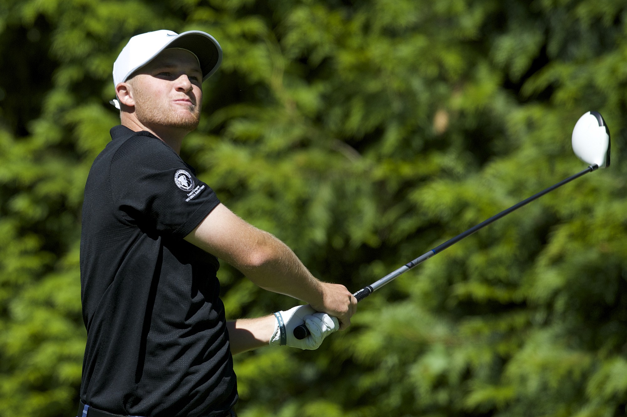 Jesse Heinly plays in the 2015 Royal Oaks Invitational, Friday, at Royal Oaks Country Club in Vancouver.