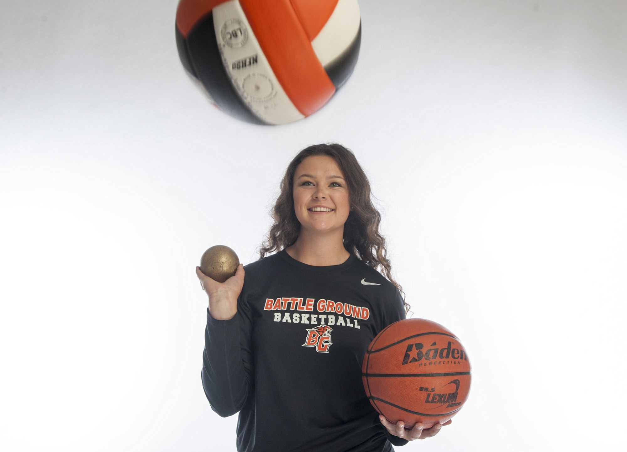 Jossilyn Blackman, the All-Region female athlete of the year poses for a photo in Vancouver Tuesday March 3, 2015.