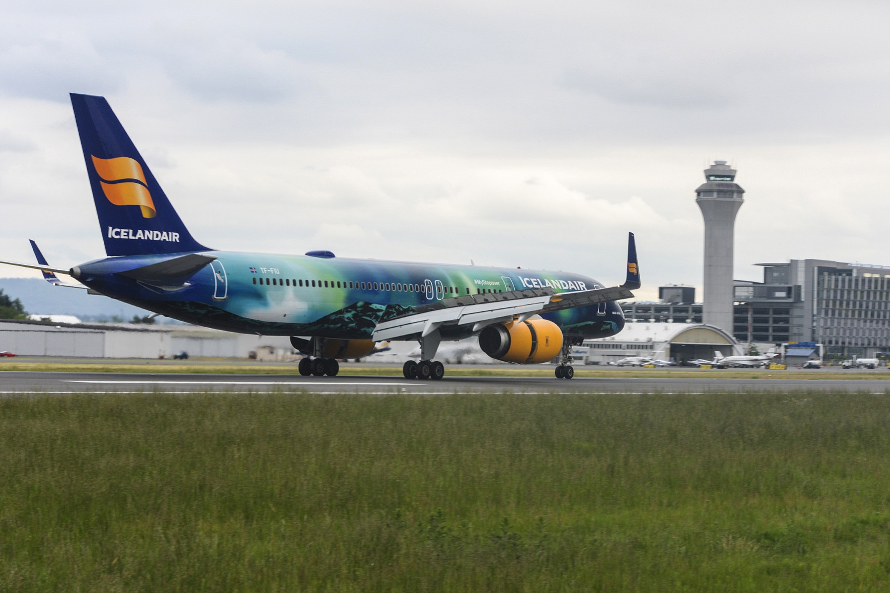 Icelandair launched seasonal nonstop service from Portland to Reykjavik, Iceland, beginning May 2.