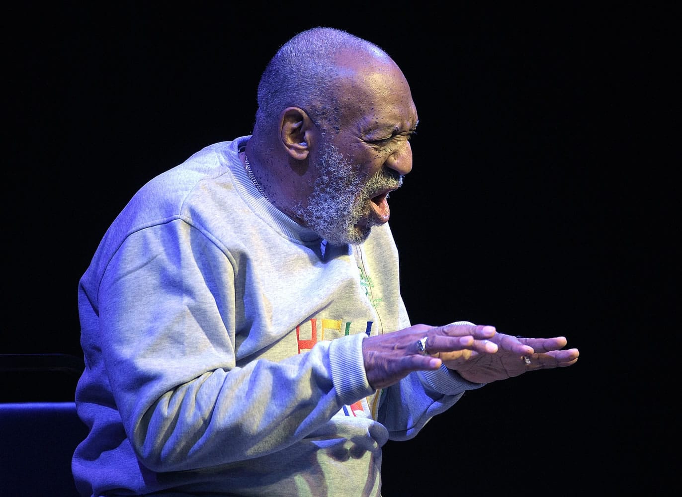 Bill Cosby performs Friday at the Maxwell C.