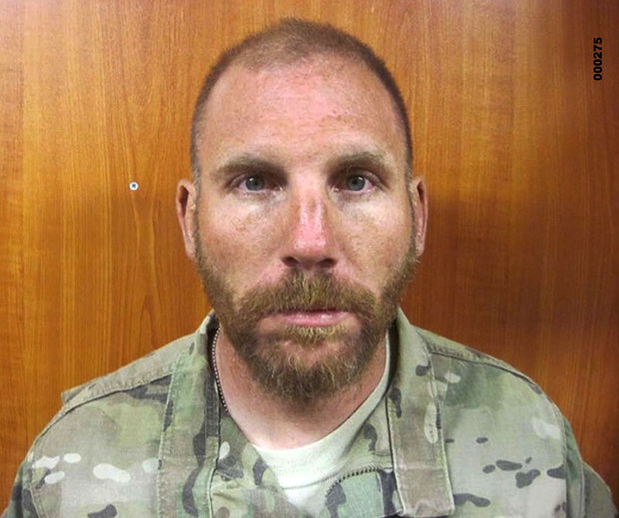 This U.S. Army photo, provided by the Tacoma News-Tribune, shows Staff Sgt. Robert Bales in March, 2012. The Army's caption describes it as being taken the night of the attacks.