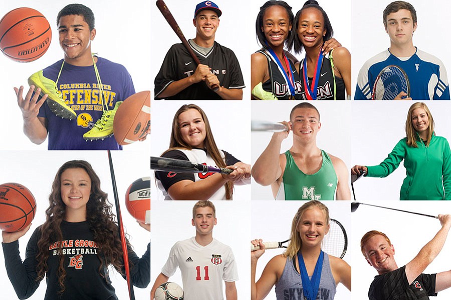 All-Region multi-sport athletes of the year for 2014-15, and the Spring 2015 All-Region athletes of the year.