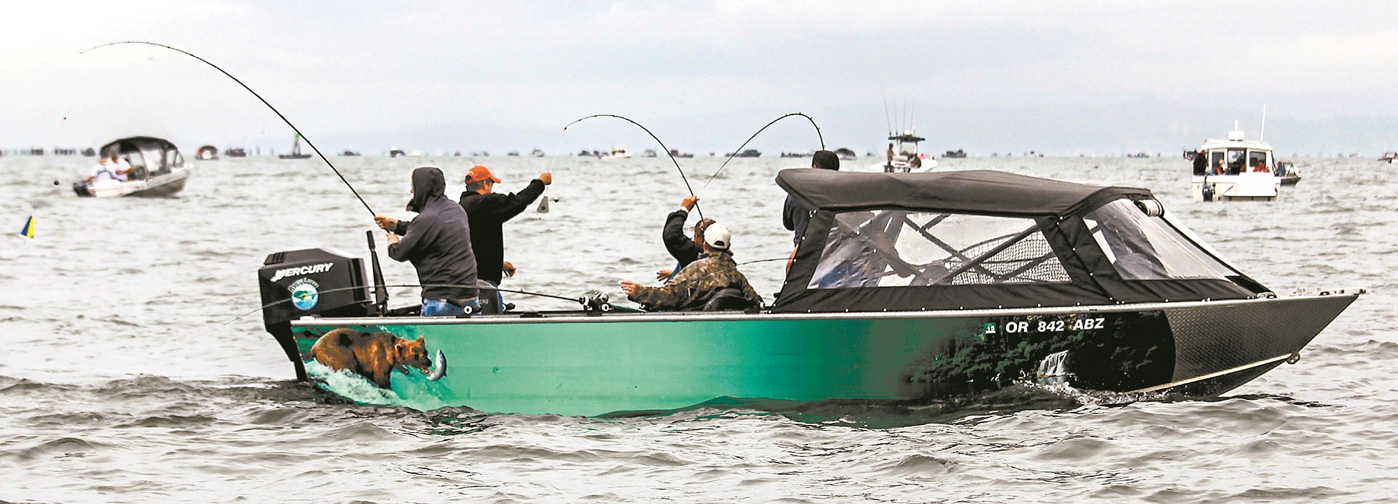 A goal of the joint state salmon plan is to allocate enough fall chinook salmon to the Buoy 10 fishery in the Columbia River estuary to allow retention from Aug.