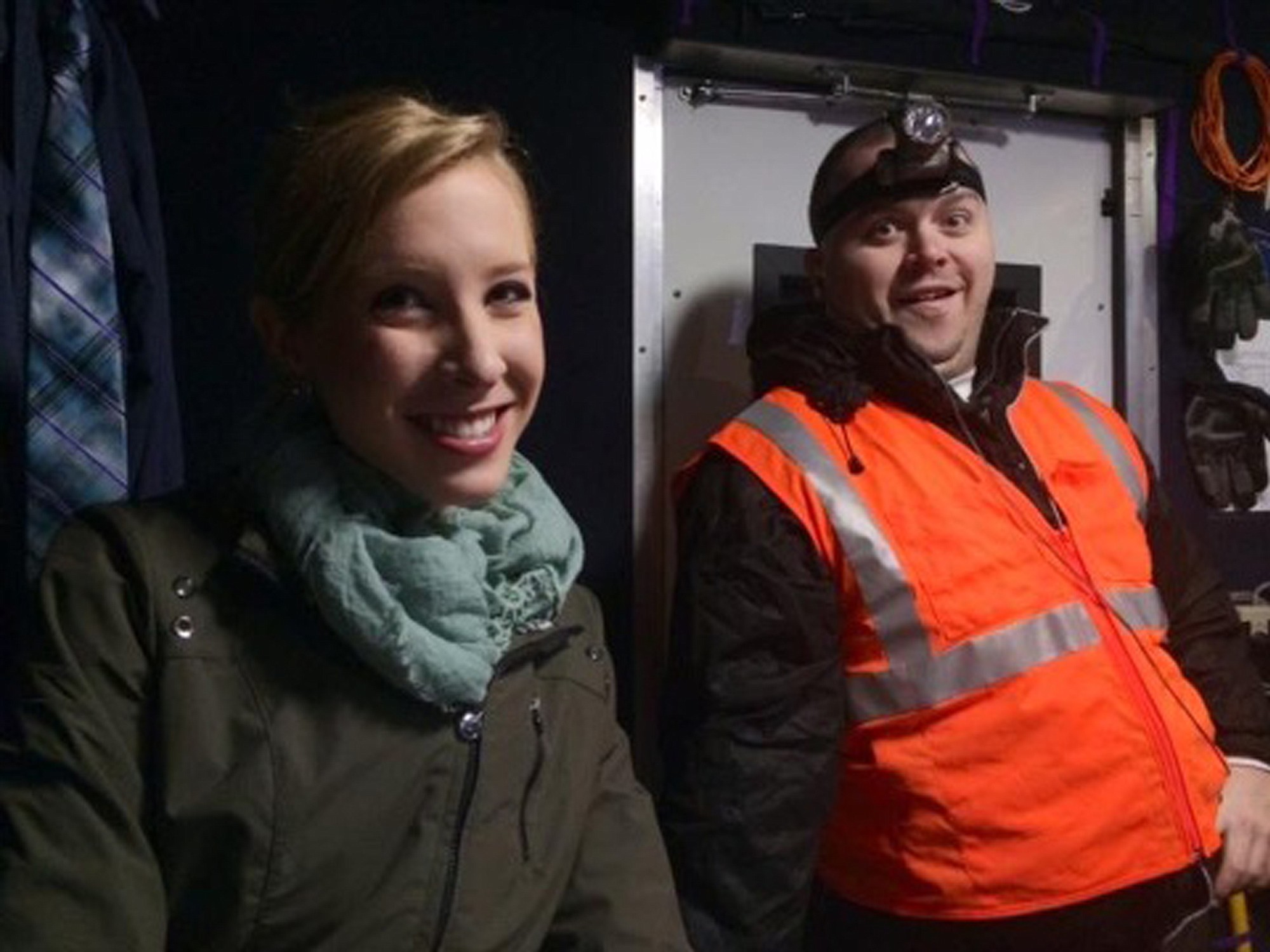 Reporter Alison Parker, left, and cameraman Adam Ward.