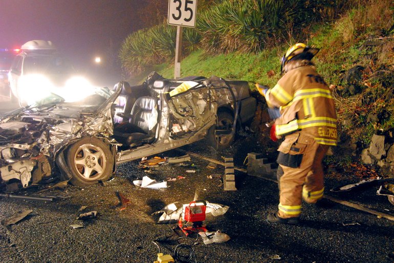 Tualatin Valley Fire &amp; Rescue on Sunday responded to a three-car fatal crash in Southwest Canyon Road in Beaverton.