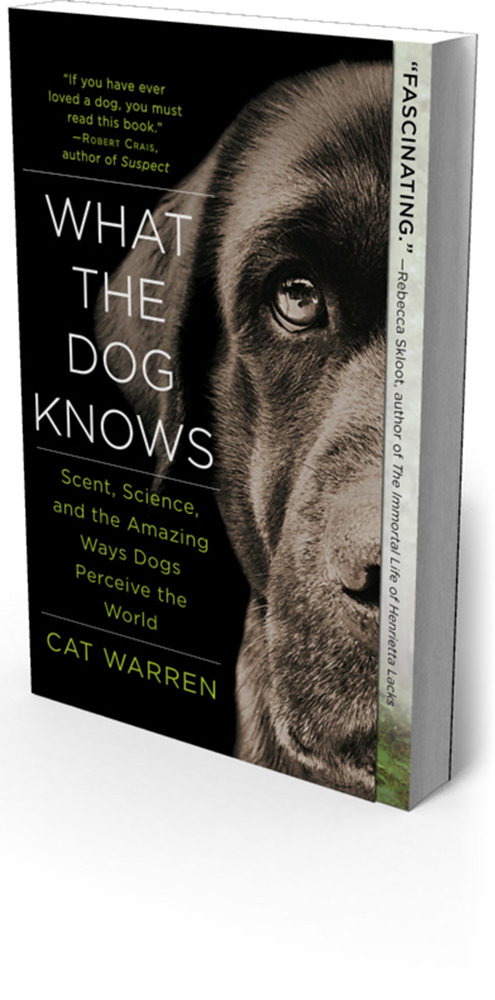 Author Cat Warren will discuss her book &quot;What the Dog Knows: Scent, Science and the Amazing Ways Dogs Perceive the World&quot; on March 14 at Vintage Books.