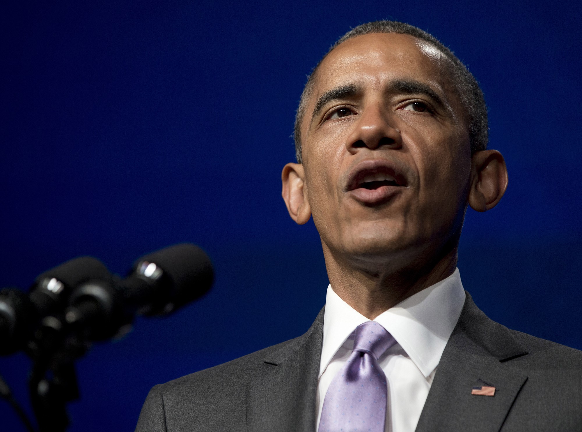 President Barack Obama speaks June 9 in Washington.