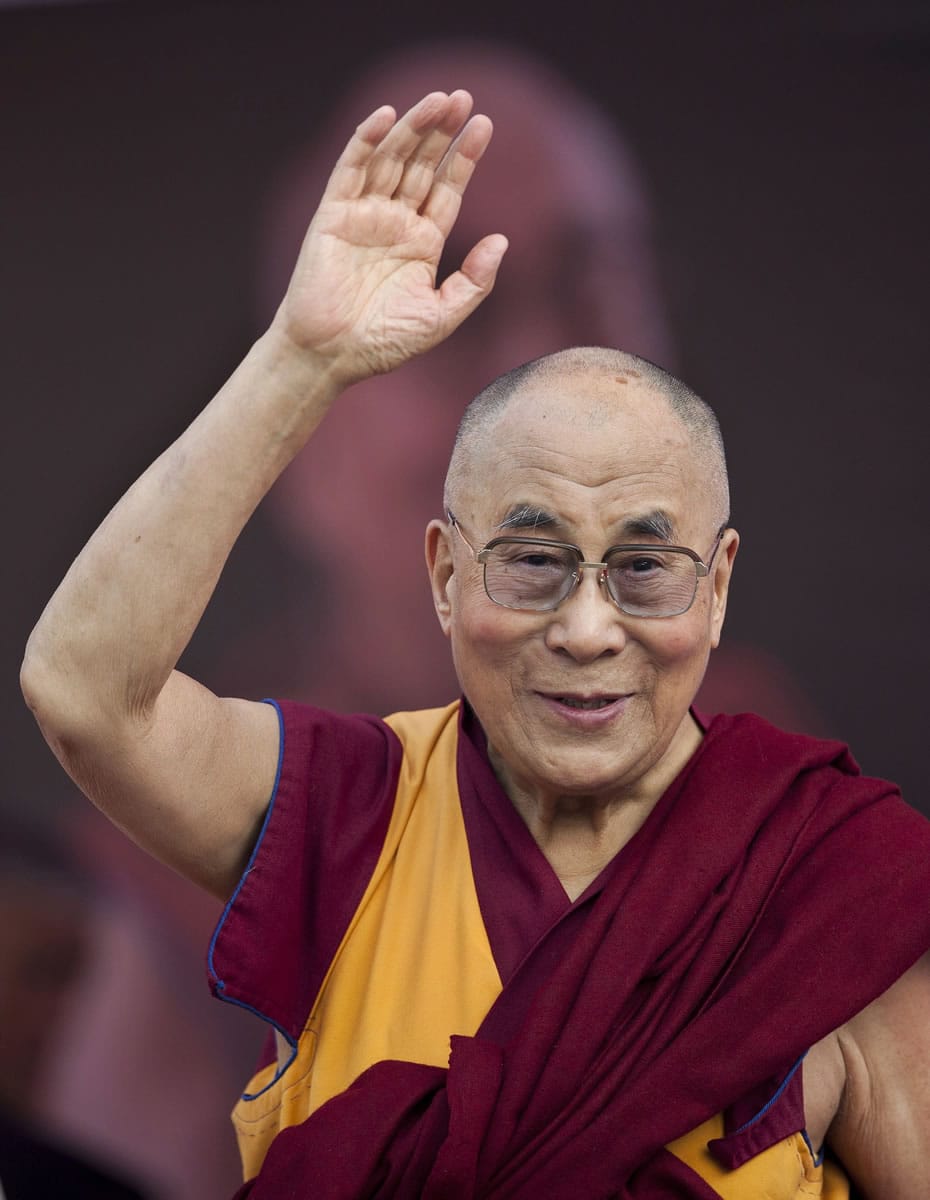 The Dalai Lama
Exiled Tibetan spiritual leader