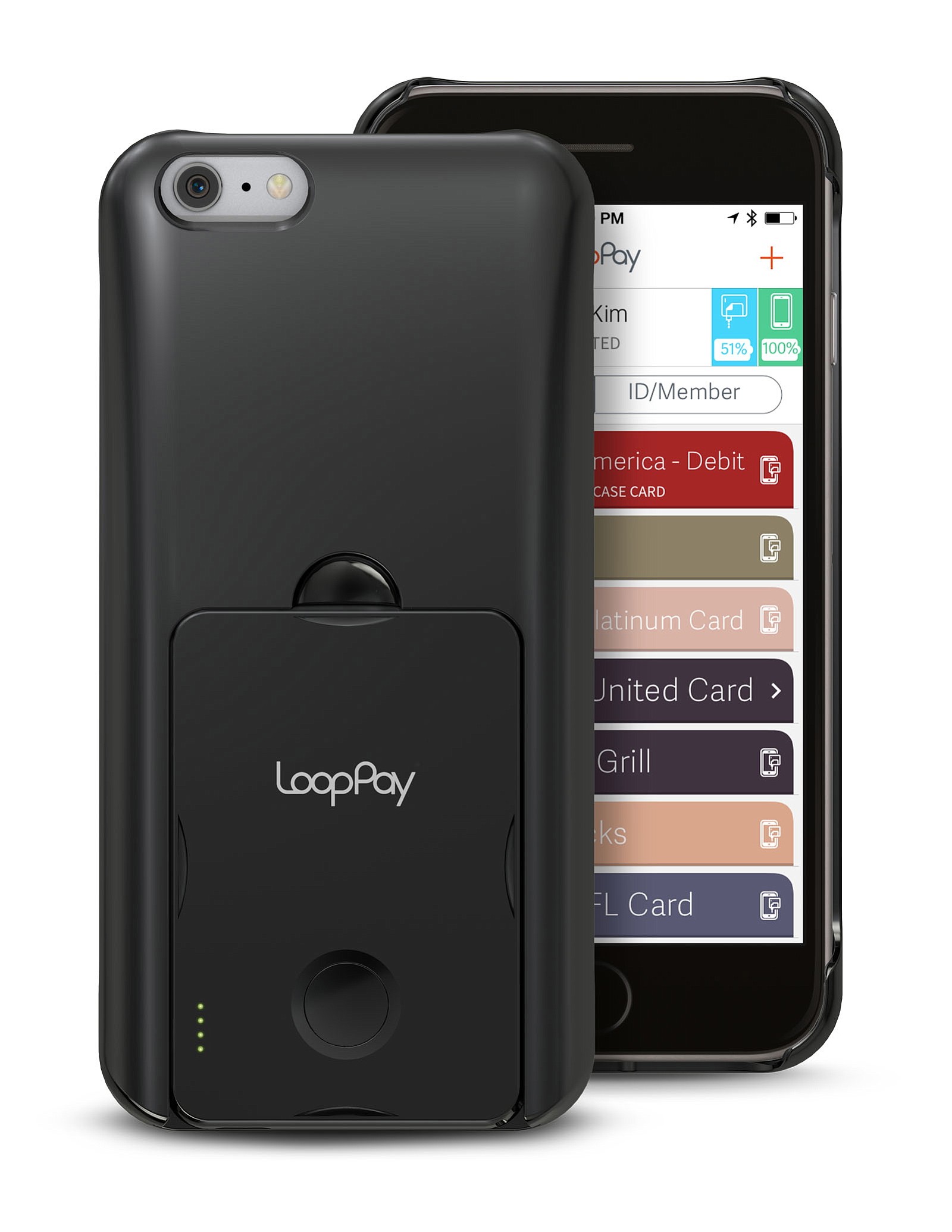 This product image provided by LoopPay shows the LoopPay CardCase. The case mimics the signals produced by card swipes so you can pay with your phone just about anywhere credit cards are accepted _ at least in theory.