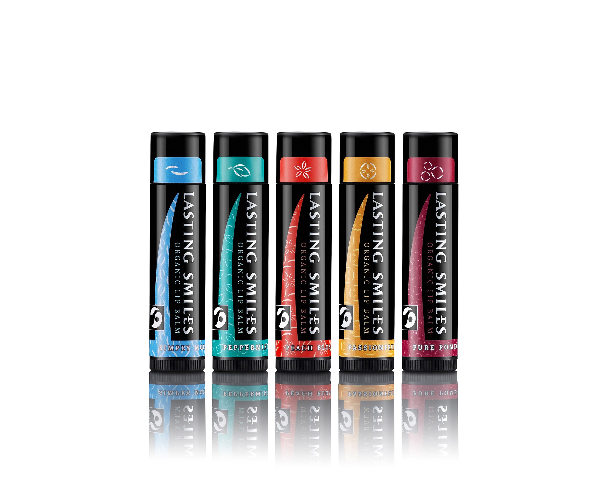Lasting Smiles offers a variety of lip balms in various scents.