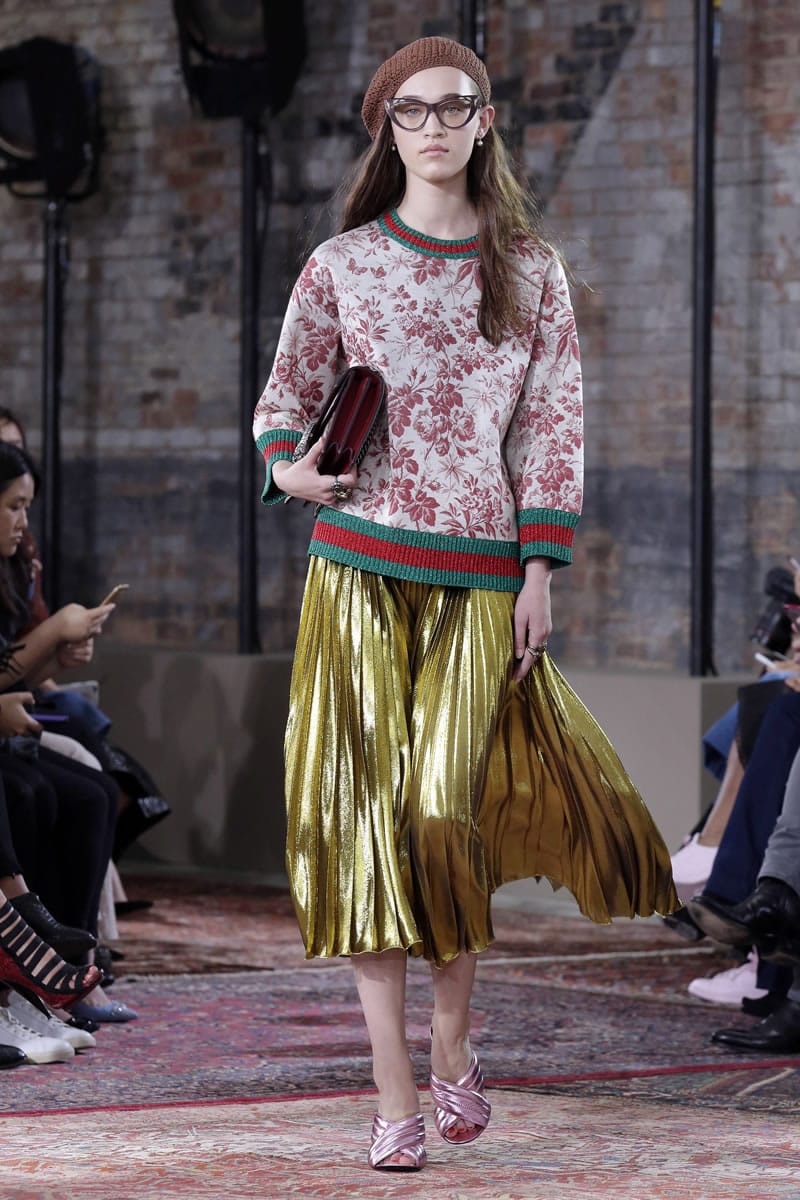 The Gucci cruise wear collection is modeled June 4 in New York.