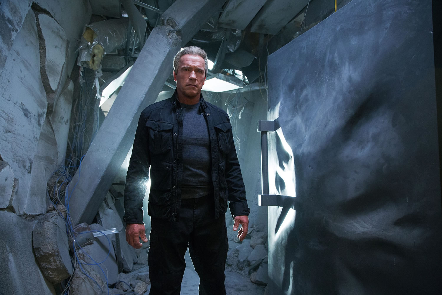Arnold Schwarzenegger stars as the Terminator, in &quot;Terminator Genisys.&quot;