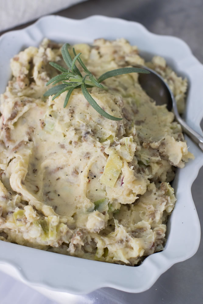 Sausage and Fennel Mashed Potatoes