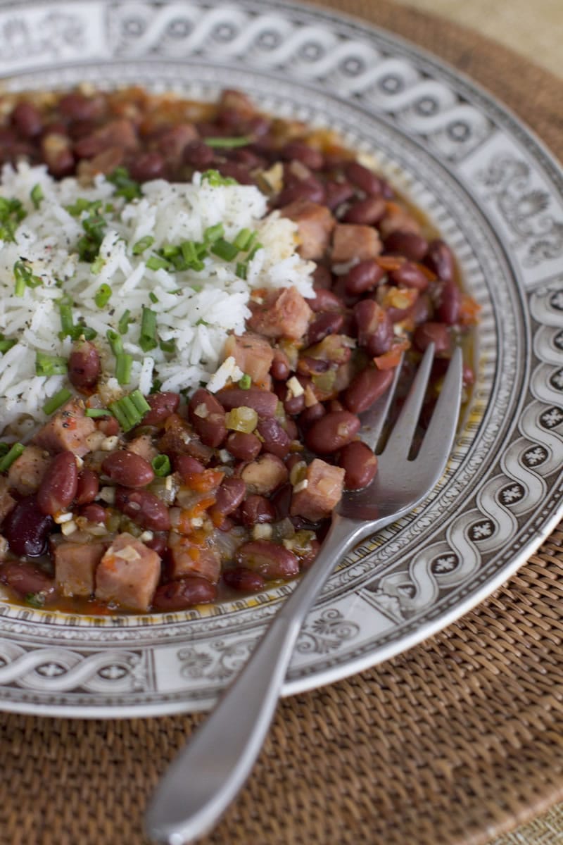 Red Beans and Rice.