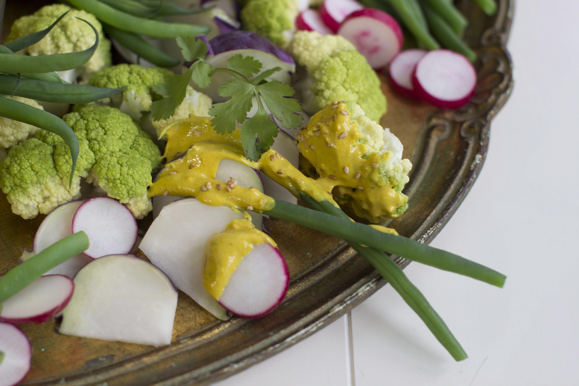 Add Golden Turmeric Dip With Crudite to your Oscar night party.