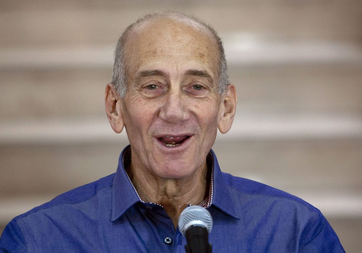 Ehud Olmert, former Israeli prime minister