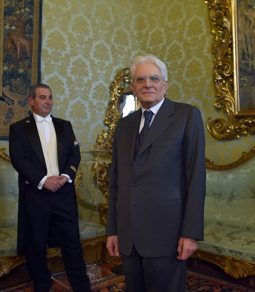 Sergio Mattarella, new Italian president.