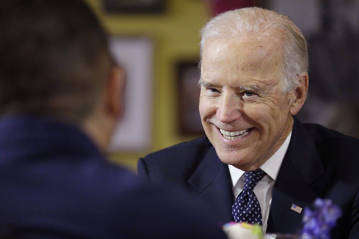 Vice President Joe Biden speaks about the minimum wage at an event at a Mexican restaurant Monday in Las Vegas.