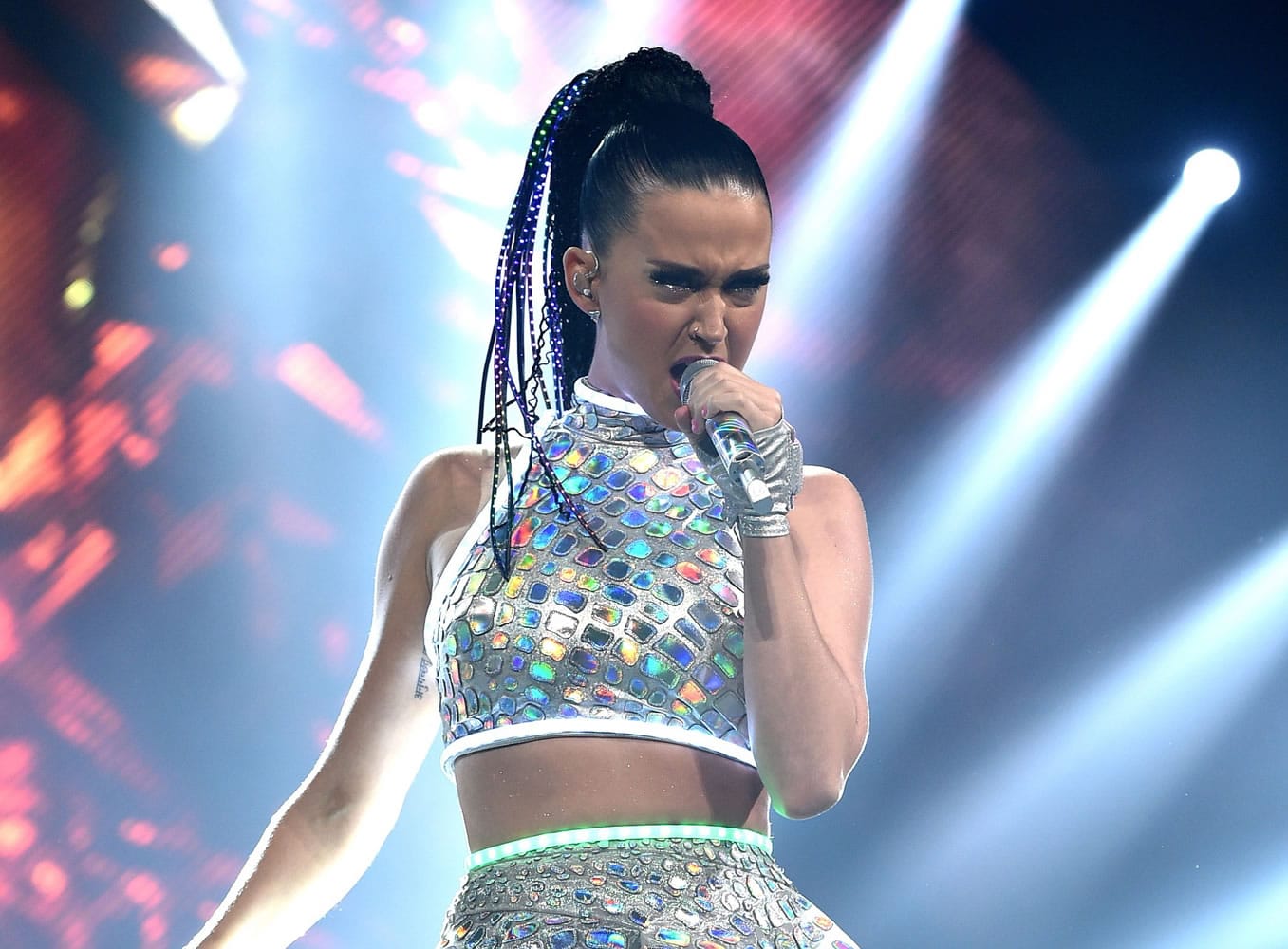 Invision files
Katy Perry is nominated for Grammy Awards in the pop duo/group performance category for &quot;Dark Horse&quot; and in the pop vocal album category for &quot;Prism.&quot;