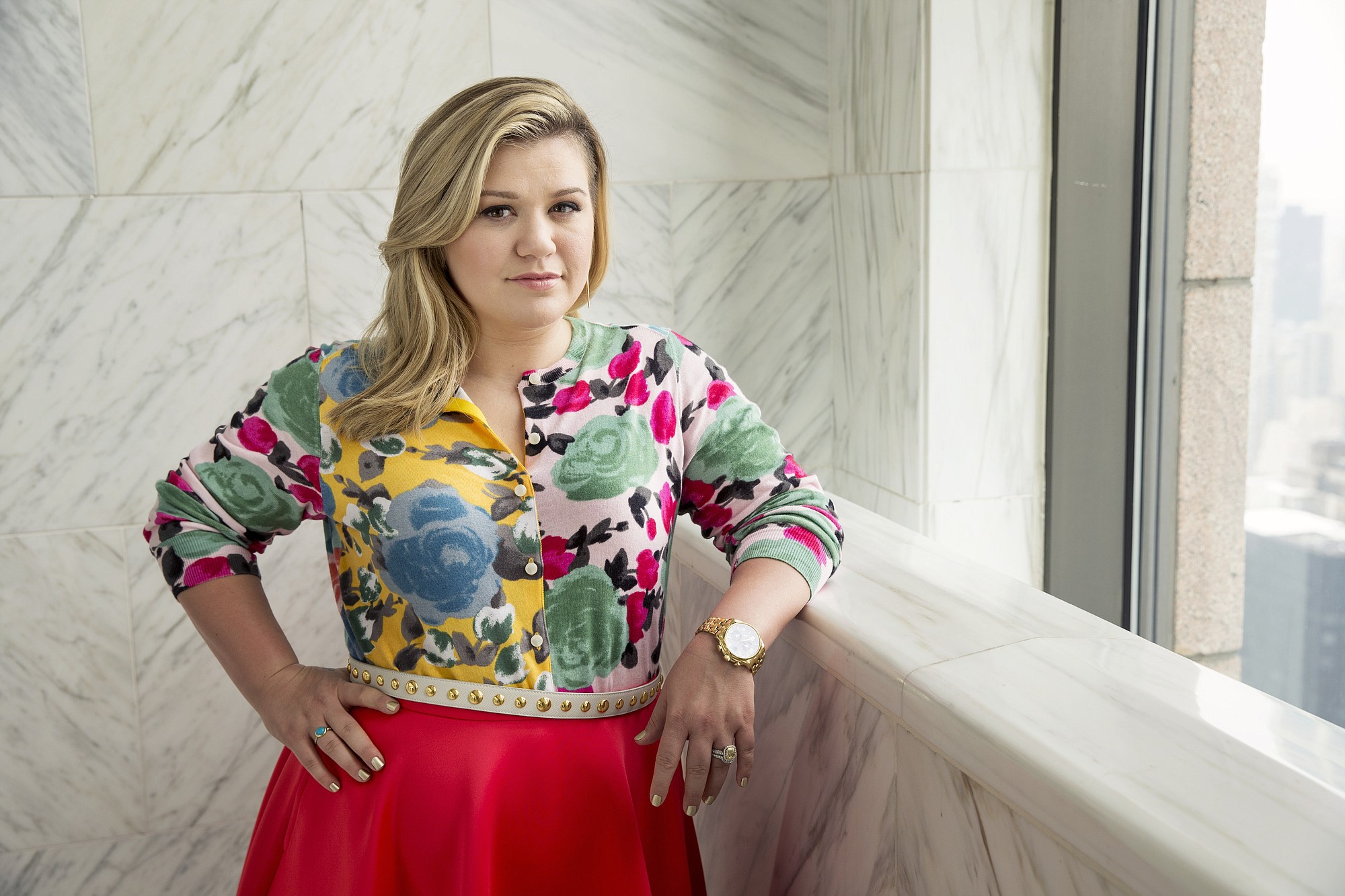 Singer and songwriter and former &quot;American Idol&quot; winner Kelly Clarkson  has released a new CD, &quot;Piece by Piece.&quot; It features a collaboration with John Legend.
