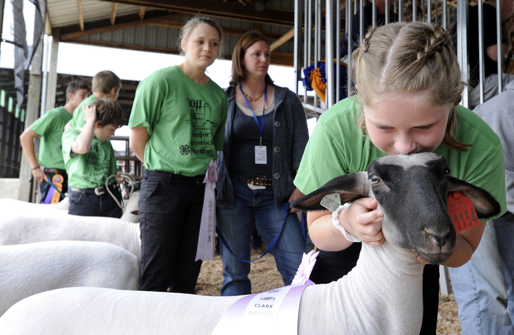 The Clark County Junior Livestock Auction is today at the Clark County Fair, which closes Sunday.