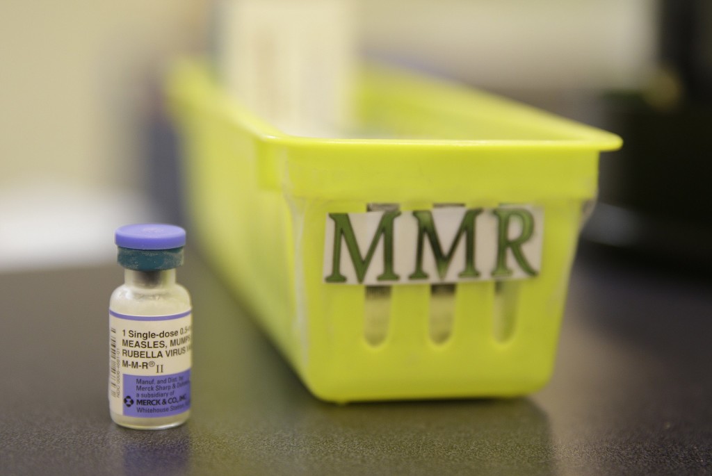 A measles vaccine (Associated Press files)