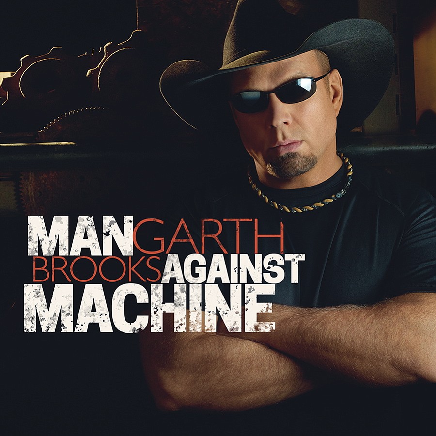 This CD cover image released by Sony Music Nashville shows &quot;Man Against Machine,&quot; by Garth Brooks.