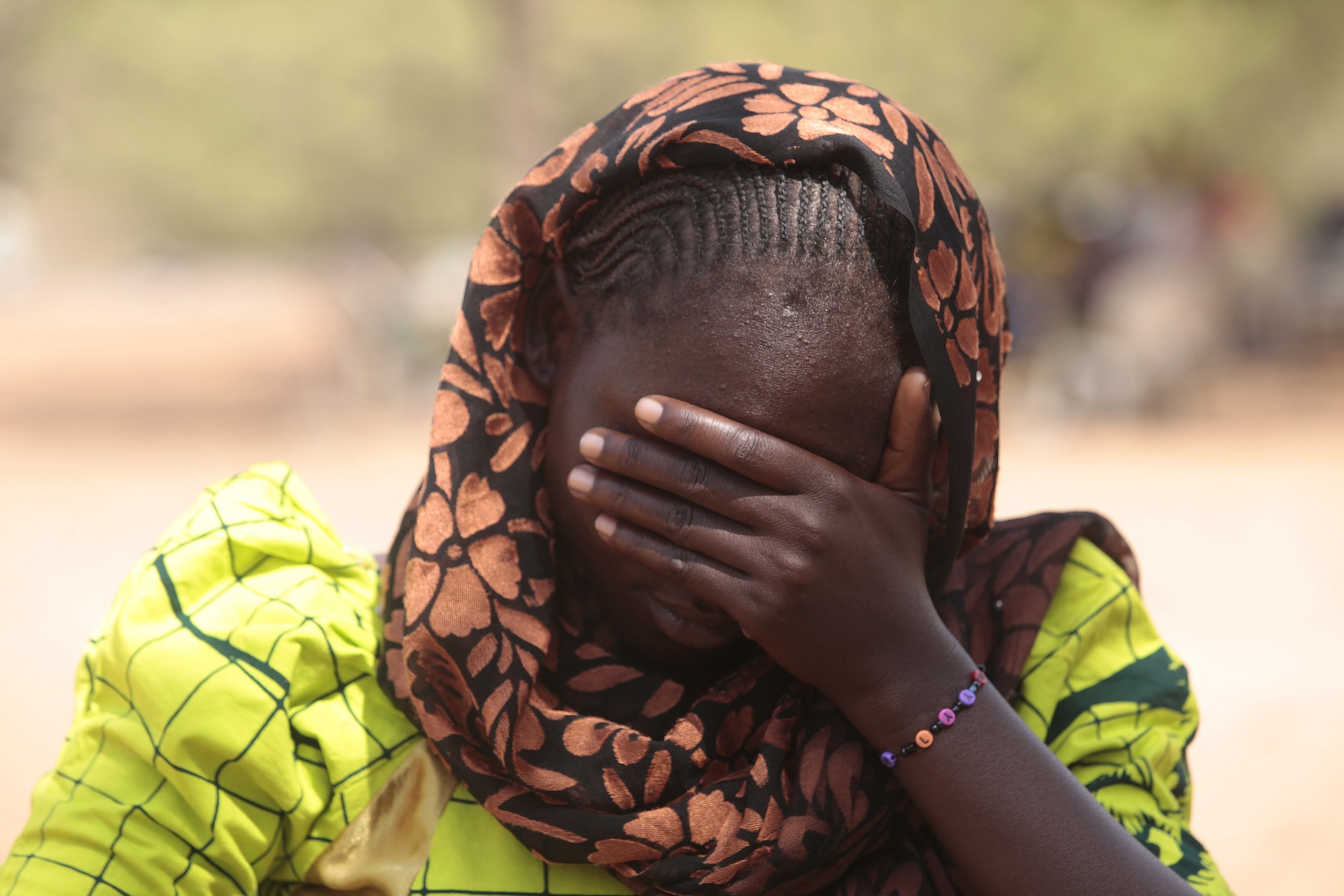 Dorcas Aiden, 20, speaks to a journalist Jan. 31 in Yola, Nigeria. She was taken by Boko Haram fighters and held captive for two weeks in September but was able to escape.