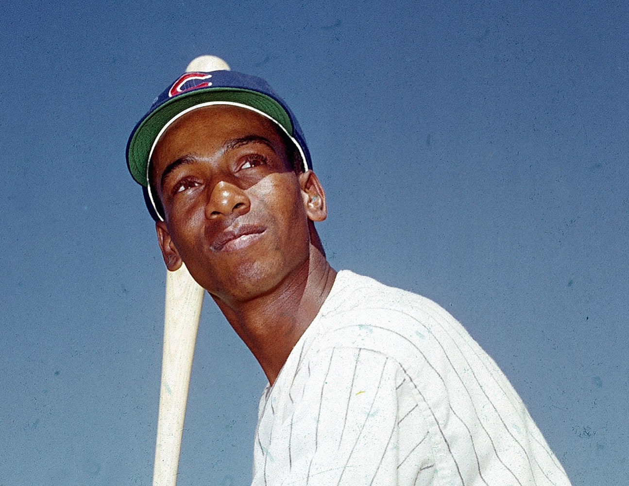 Chicago Cubs legend Ernie Banks pictured in 1970. The Cubs announced Friday night, Jan. 23, 2015, that Banks had died. He was 83.