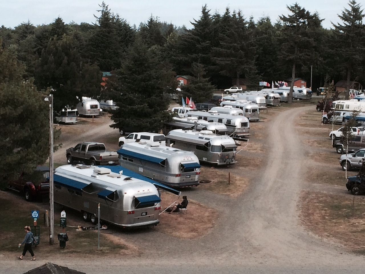 More than 80 Airstreams were in Astoria on July 17 to 21 for a rally with the Oregon Airstream Club.