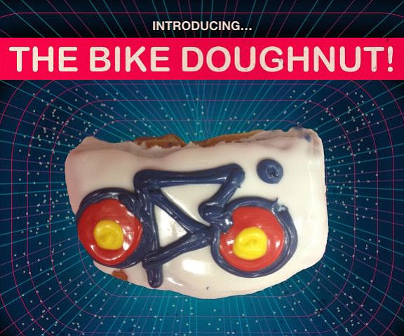 The bike doughnut