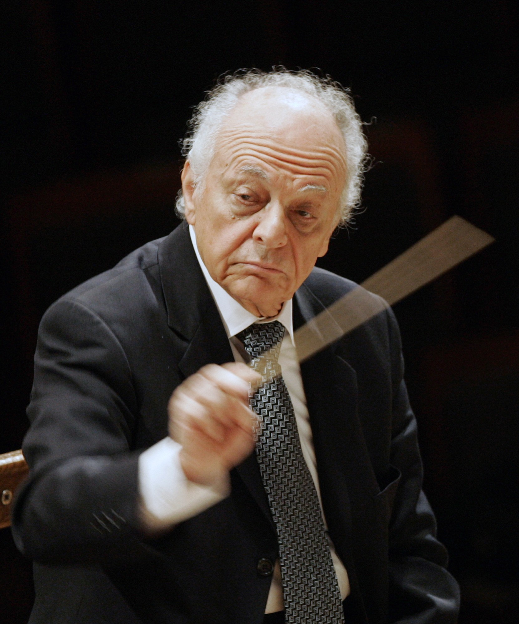 Lorin Maazel, whose prodigious career included seven years at the helm of the New York Philharmonic, died Sunday at his home in Virginia from complications following pneumonia.