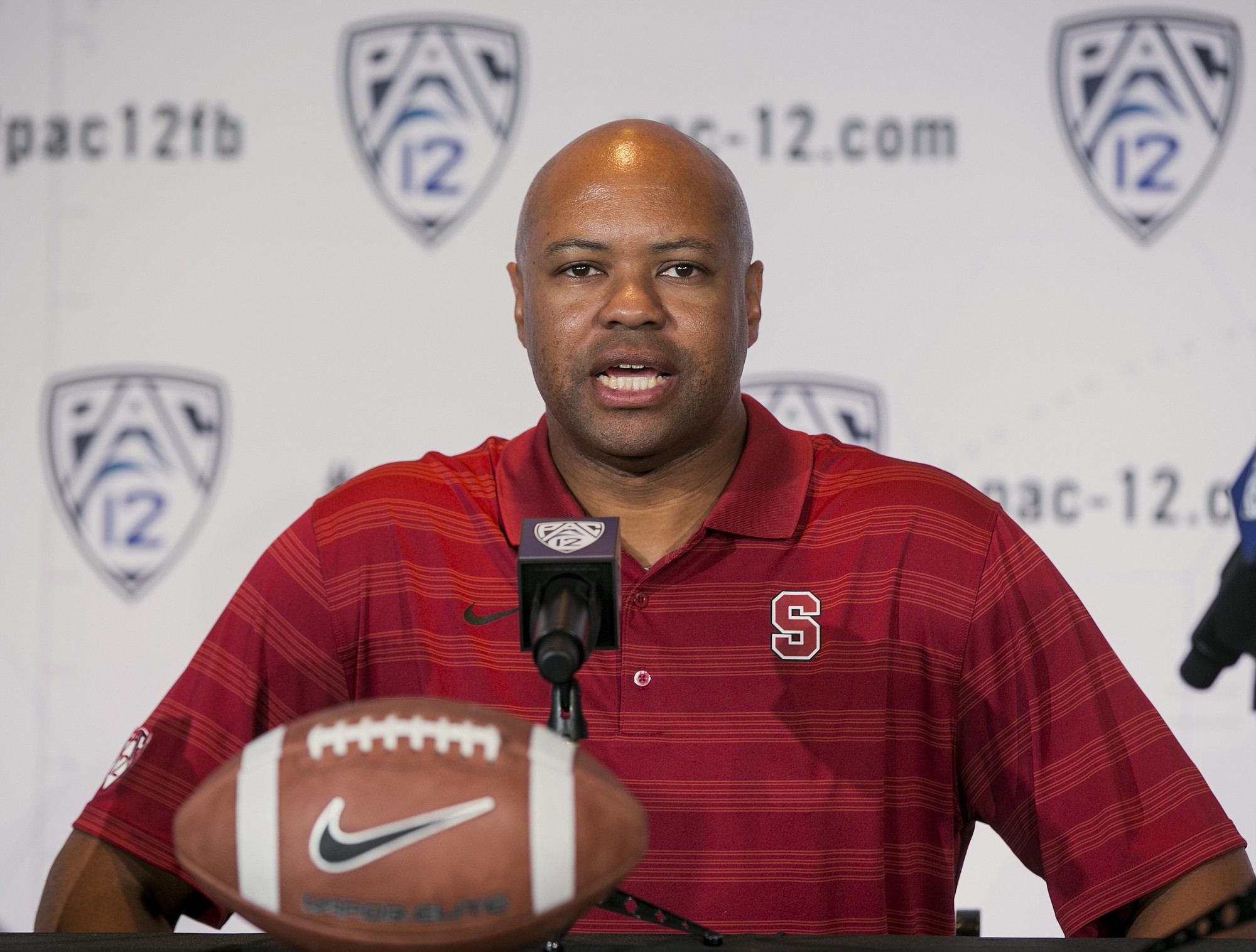 Stanford head coach David Shaw said he won't use a media poll as motivation for his team.