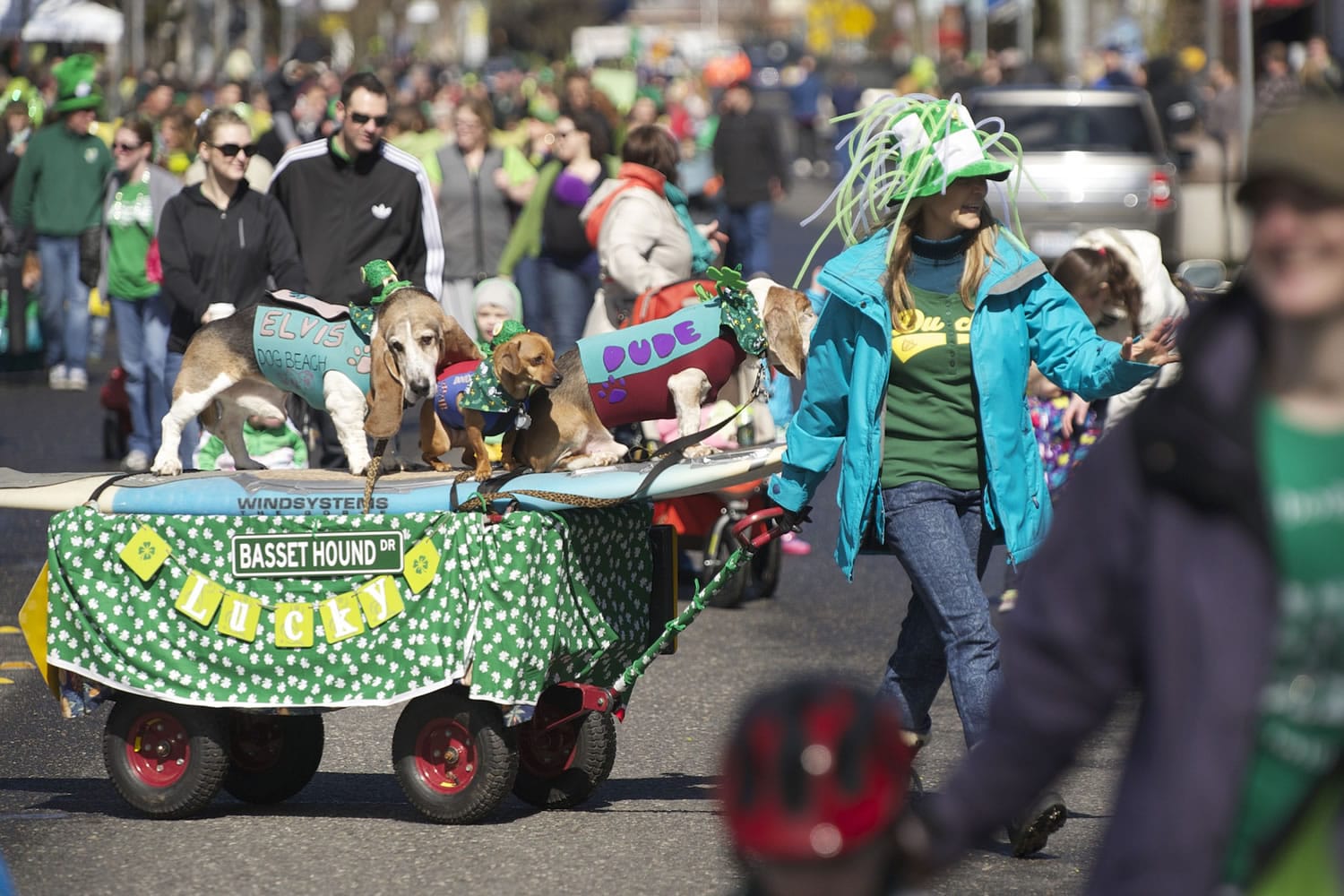 The 24th annual Paddy Hough Parade will make its way through downtown Vancouver on March 17.