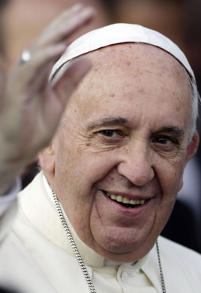 Associated Press files
Pope Francis