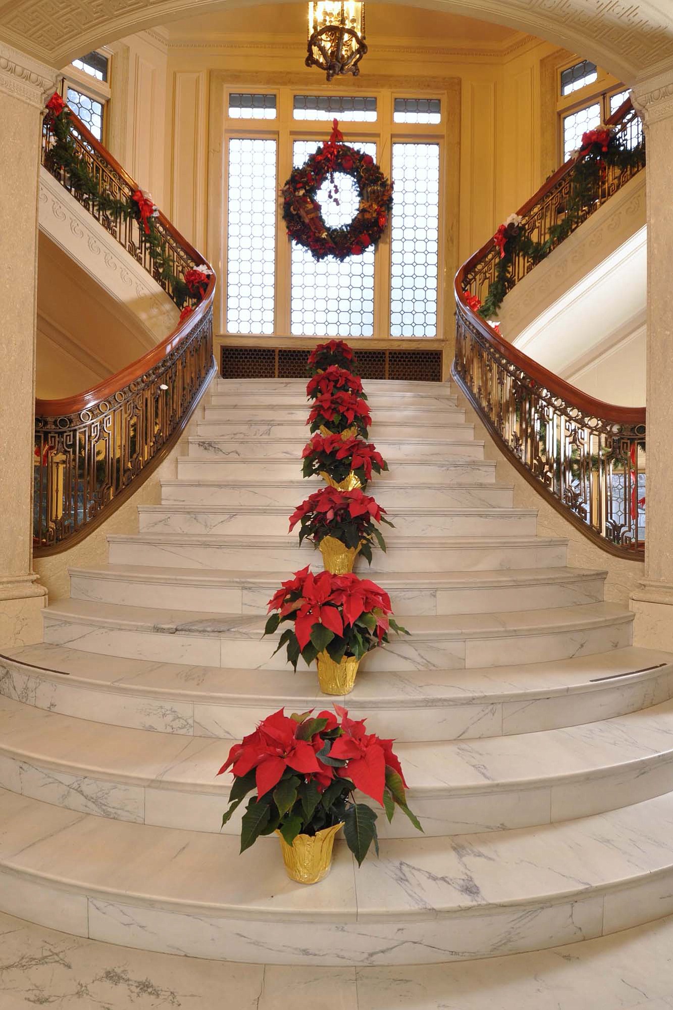 The Pittock Mansion's annual holiday exhibit celebrates the landmark's &quot;Christmas Past, Present and Future&quot; through Jan.