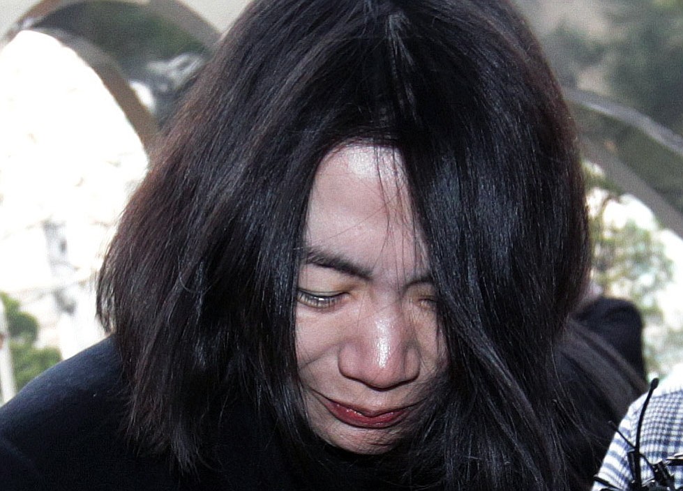 Associated Press files
Cho Hyun-ah arrives at the prosecutors office in Seoul, South Korea, on Dec. 30.