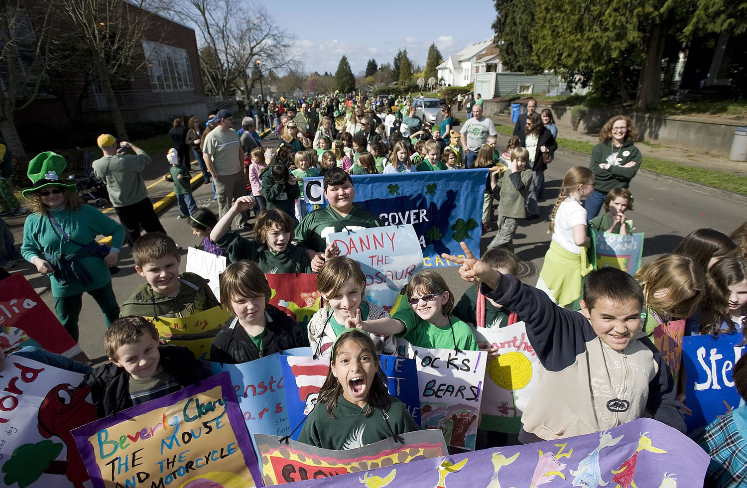 The Annual Paddy Hough Parade is a local St. Patrick's Day tradition. It begins at 12:30 p.m.