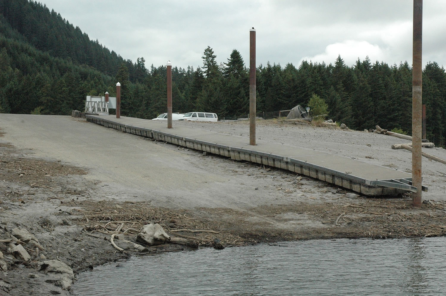 Swift Reservoir needs at least three more feet of water before the boat ramp is usable for launching and loading.