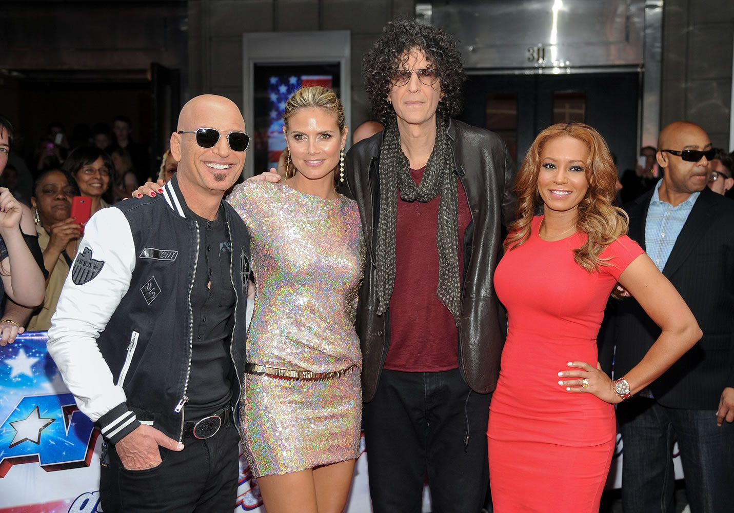 Celebrity judges Howie Mandel, from left, Heidi Klum, Howard Stern and Melanie &quot;Mel B.&quot; Brown return for another season of &quot;America's Got Talent.&quot;