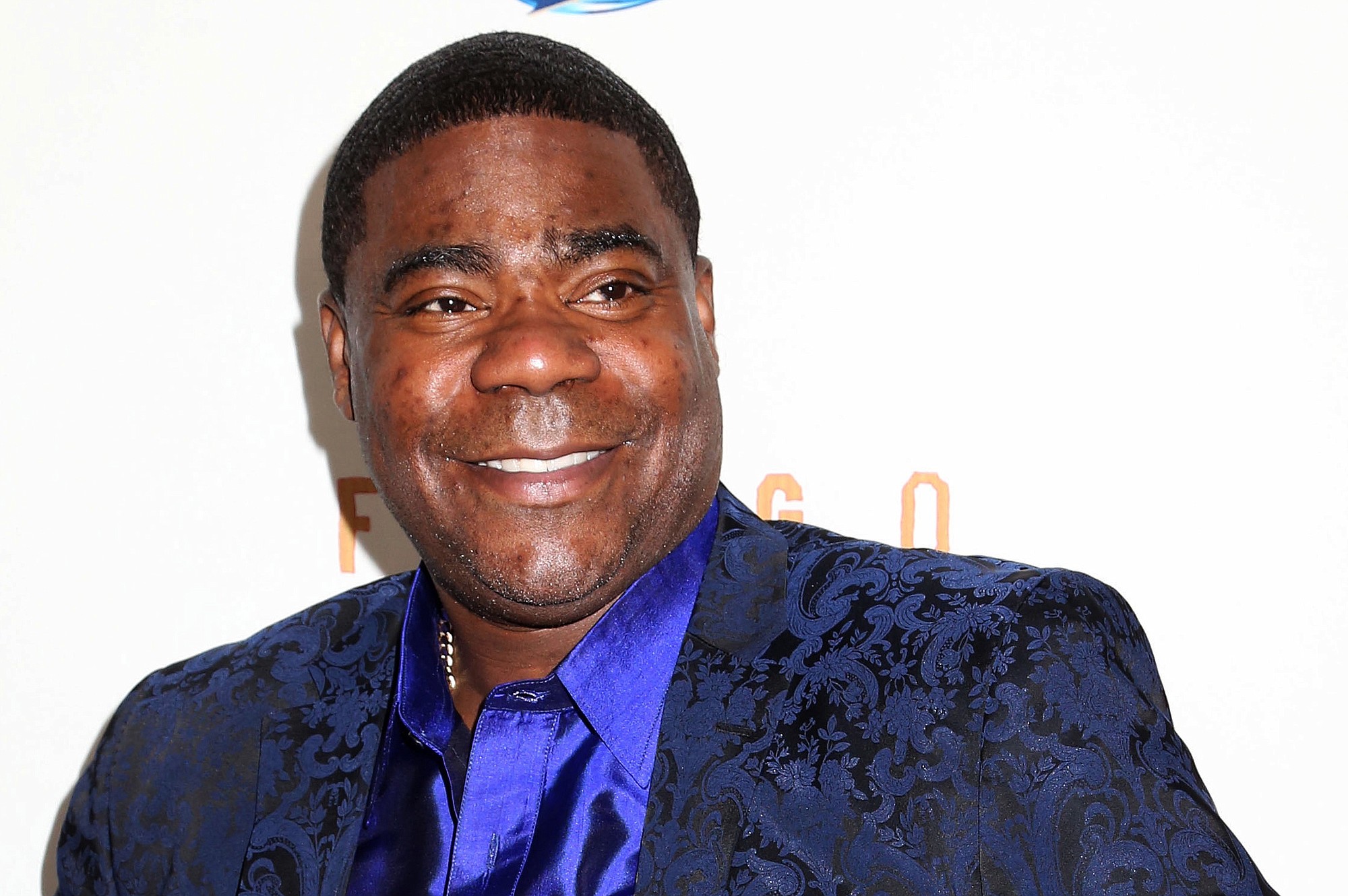 Actor Tracy Morgan attends the FX Networks Upfront premiere screening of &quot;Fargo&quot; at the SVA Theater in New York.