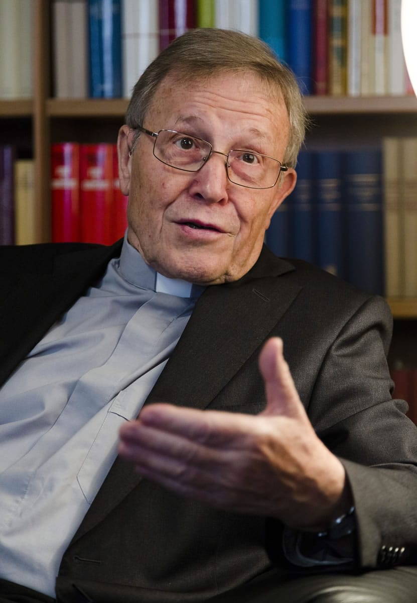Cardinal Walter Kasper: &quot;God gives us a new chance.&quot;