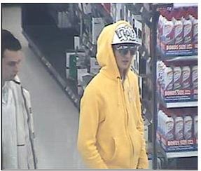 On Feb. 16, 2010, two people used a stolen credit card to make a purchase at the WalMart store at 221 N.E. 104th Aven., Vancouver. The Clark County Sheriff's Office is asking for help in identifying the two people in this security photograph.  If you have information regarding the identity of these subjects, please call Clark County Sheriff's Office Tip Line at 1-877-CRIME11.