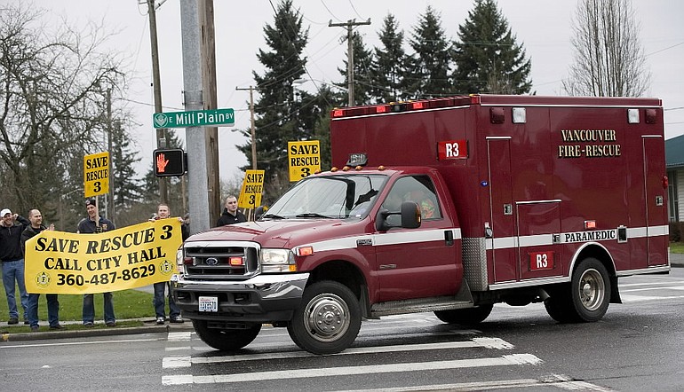 The Vancouver Fire Department, which earlier this year saw the loss of its last medical rescue unit due to budget cuts, may stop responding to the lowest-priority medical calls.