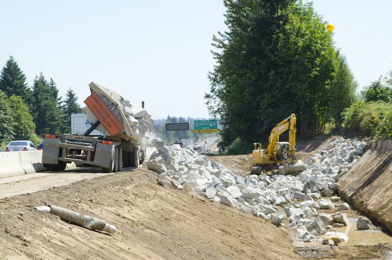 The Salmon Creek Interstate Project is among several major transportation projects currently under way in Clark County.